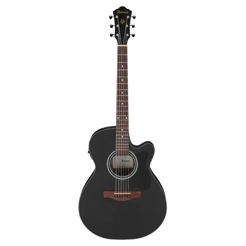 Электроакустическая гитара Ibanez VC44CE-WK Grand Concert, с вырезом, преамп, Weathered Black Open Pore