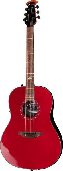Электроакустическая гитара OVATION 1516VRM-G Pro Series Ultra Mid Depth Vampira Red
