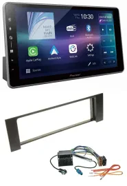 Автомагнитола Pioneer Bluetooth USB DAB MP3 для Audi A4 (2000–2004, B6) Quadlock Fakra