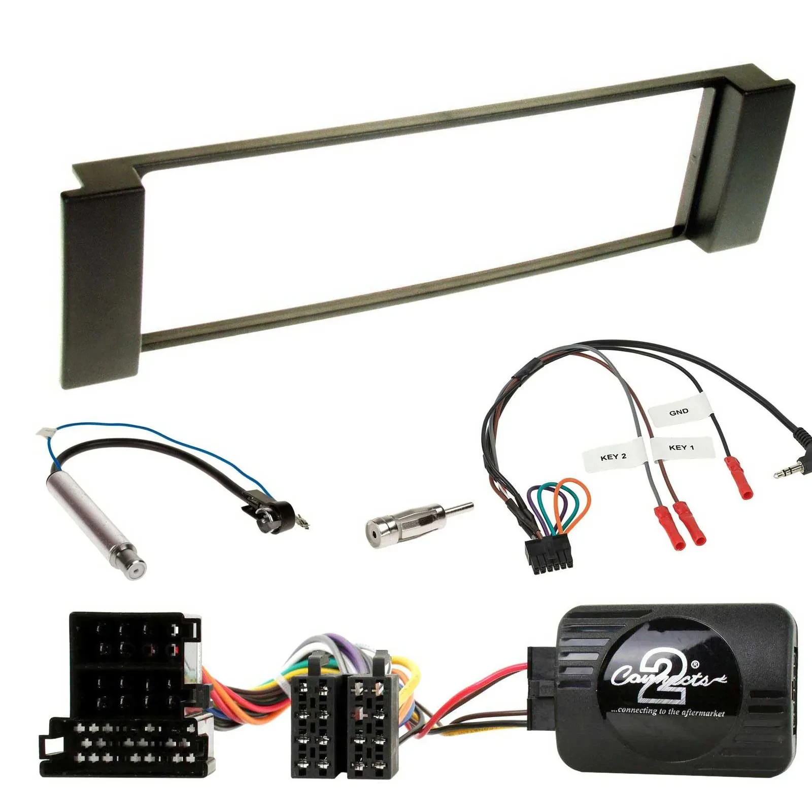 Einbauset Lenkradadapter DIN Autoradio für Audi A3 A6 2000-2004