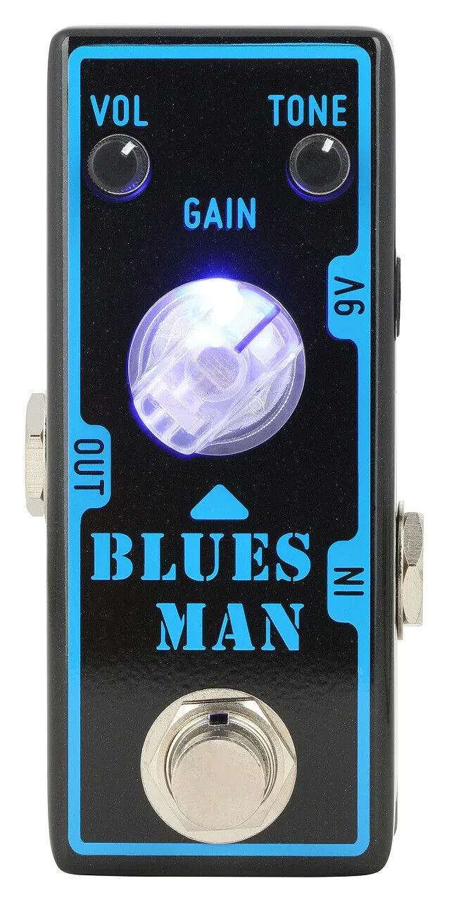 Педаль эффектов для электрогитары Tone City Blues Man Low-Gain Overdrive