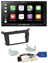 Pioneer 2DIN MP3 USB DAB DVD Bluetooth Autoradio für Toyota RAV 4 (ab 2013)