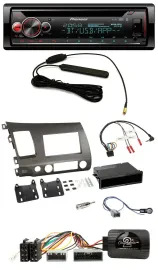 Автомагнитола Pioneer USB DAB Bluetooth CD для Honda Civic Hybrid 2006–2010