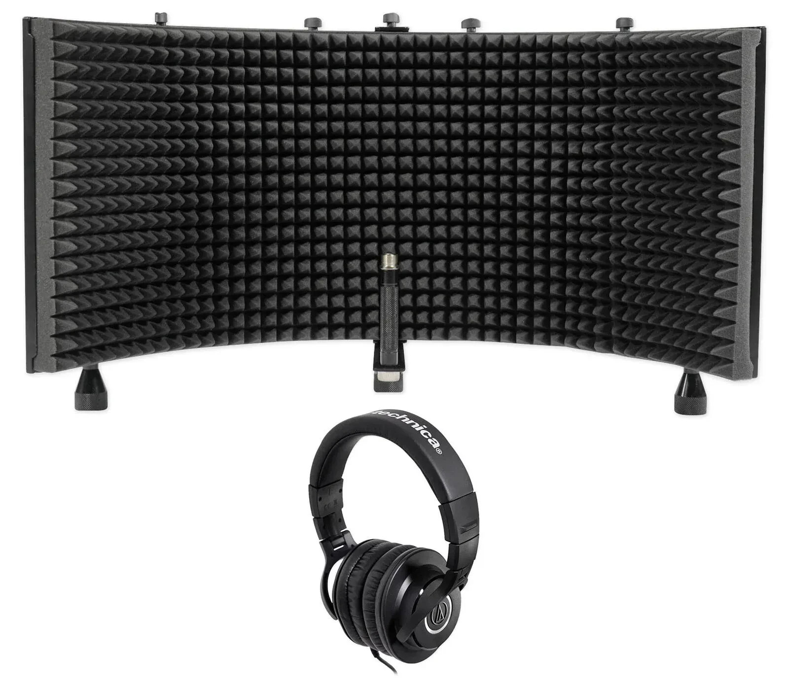 Студийные наушники Audio-Technica ATH-M40x (набор) с Foam Isolation Shield