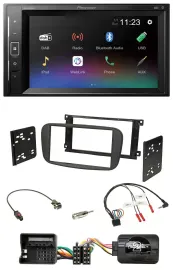 Pioneer DAB Lenkrad 2DIN Bluetooth USB Autoradio für Ford S-Max Mondeo 2007-2014