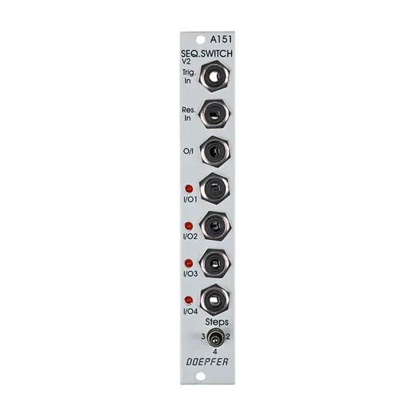 Модульный студийный синтезатор Doepfer A-151 Quad Sequential Switch - Modular Synthesizer