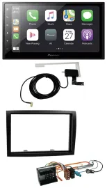 Pioneer USB MP3 2DIN Bluetooth DAB Autoradio für Citroen Jumper 06-11 schwarz