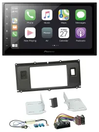 Pioneer MP3 Bluetooth DAB 2DIN USB Autoradio für Land Rover Evoque Blindstopfen