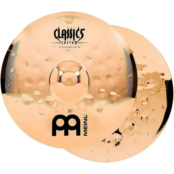 Тарелка барабанная MEINL 14" Classics Custom Extreme Metal Hi-Hat (пара)