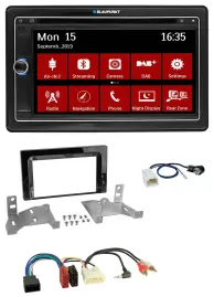 Blaupunkt Bluetooth DAB 2DIN USB DVD MP3 Autoradio für Toyota Aygo AB7 ab 2022 k