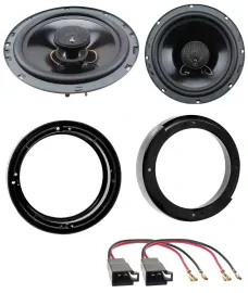 Dietz 135Watt 2-Wege 16,5cm Lautsprecher für VW Fox Lupo Polo Fronttür Auto Boxe