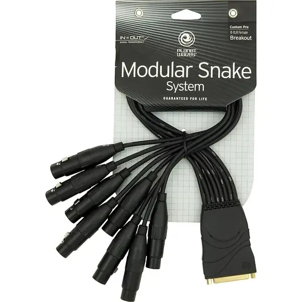 Мультикор D'Addario Planet Waves Modular Snake Female XLR 3 м