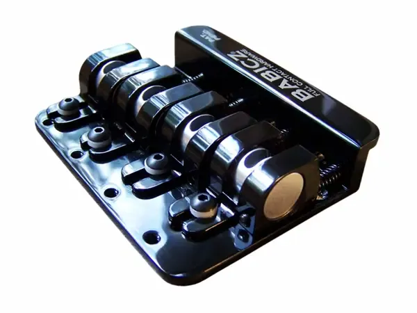 Бридж для бас-гитары Babicz FCH4 4-String Bass Bridge Top Load Black