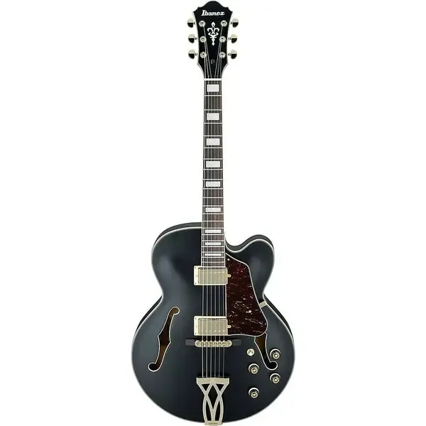 Электрогитара полуакустическая Ibanez Artcore AF75G Hollowbody Flat Black