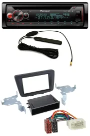 Pioneer USB DAB MP3 Bluetooth CD Autoradio für Suzuki Baleno (EW, ab 2016)