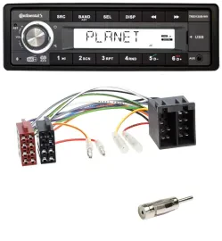 Continental USB 1DIN AUX DAB MP3 Autoradio für Opel Astra F 1991-98 Corsa A+B 19