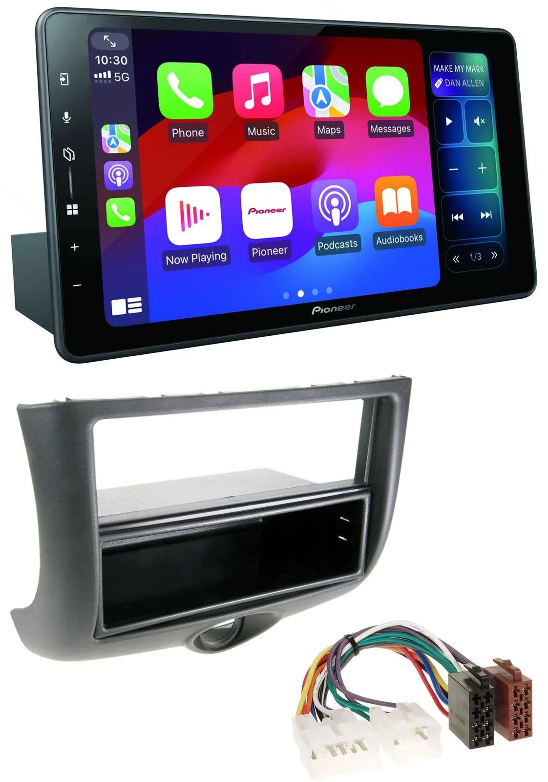 Автомагнитола для Toyota Yaris (1999–2003) Pioneer Bluetooth DAB MP3 USB