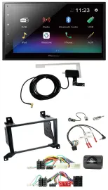 Pioneer DAB Lenkrad Bluetooth 2DIN USB Autoradio für Hyundai Santa Fe CM 2009-20
