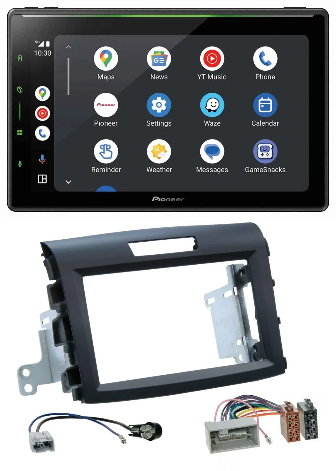 Pioneer 2DIN MP3 USB Bluetooth DAB Autoradio für Honda CR-V FR5/FR6 ab 2012