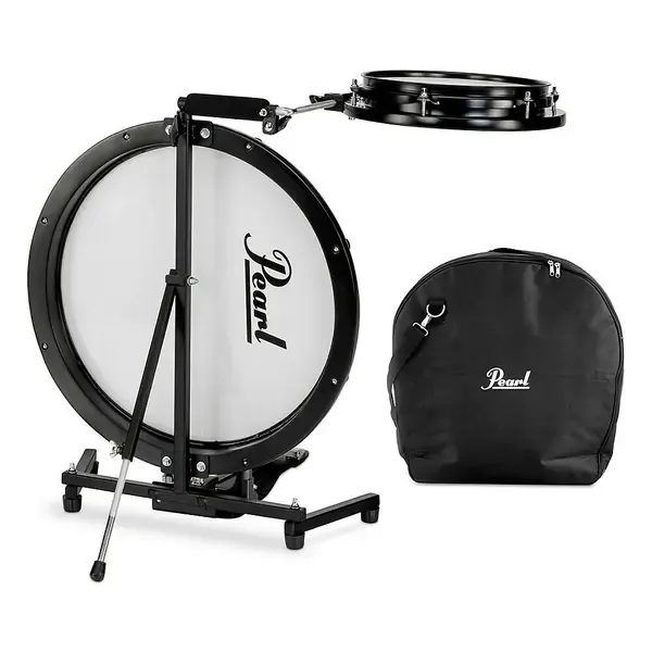 Набор перкусии Pearl Compact Traveler 2-Piece Drum Kit with Bag Black