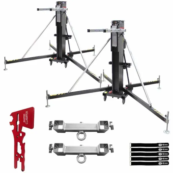 ProX XTF-FT6033 FANTEK Lifting Towers 19.52 Ft 728lb Capacity w Adapters 2 Pack