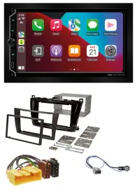 ESX 2DIN DAB USB MP3 Bluetooth Autoradio für Mazda 6 (208-2012)