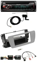 Pioneer DAB CD Lenkrad USB Bluetooth Autoradio für Seat Ibiza dublingrau