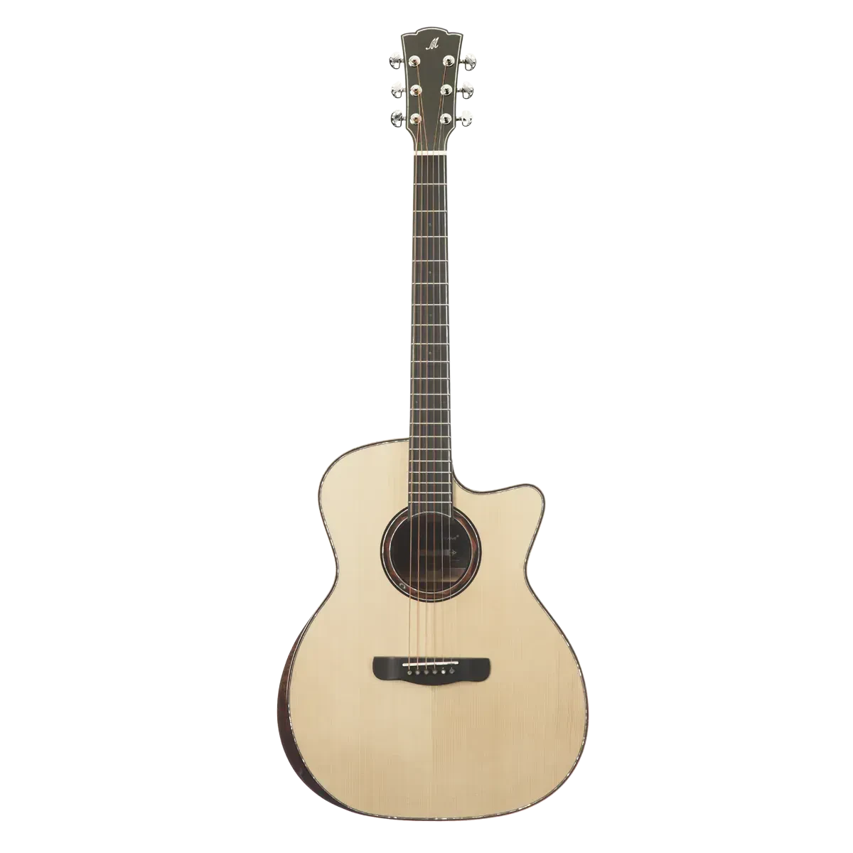 Акустическая гитара Meridaextrema Black Hole Natural с чехлом