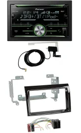 Pioneer CD USB MP3 Bluetooth 2DIN DAB Autoradio für Fiat Ducato 2006-2011 Citroe