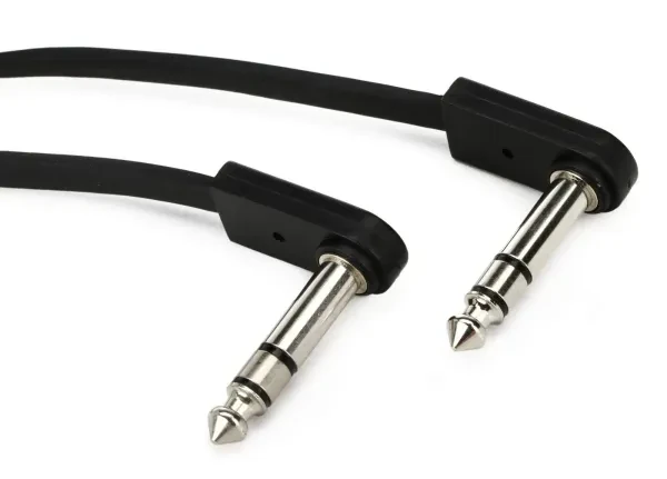 EBS PCF-DLS28 Flat Patch Cable - 28 Centimeter, Angle-Angle
