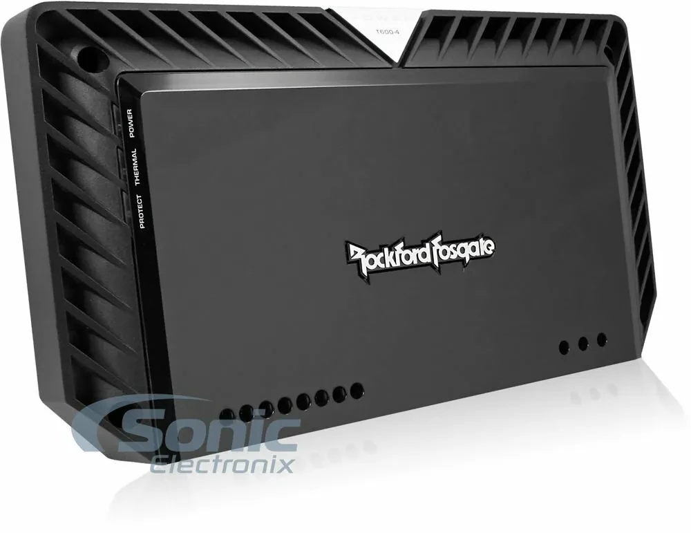 Усилитель мощности для автомобиля Rockford Fosgate Power Series T600-4 4-канальный, Class AB