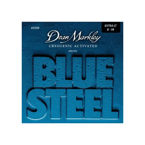 Струны для электрогитары Dean Markley 2550 Blue Steel 8-38