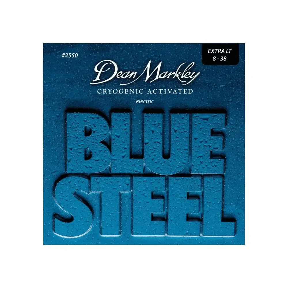 Струны для электрогитары Dean Markley 2550 Blue Steel 8-38
