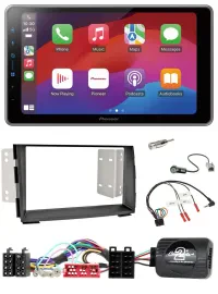 Pioneer Lenkrad USB DAB Bluetooth 2DIN Autoradio für Kia Venga 2010-2019