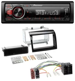 Pioneer MP3 1DIN DAB USB AUX Autoradio für Peugeot Boxer Citroen Jumper Fiat Duc
