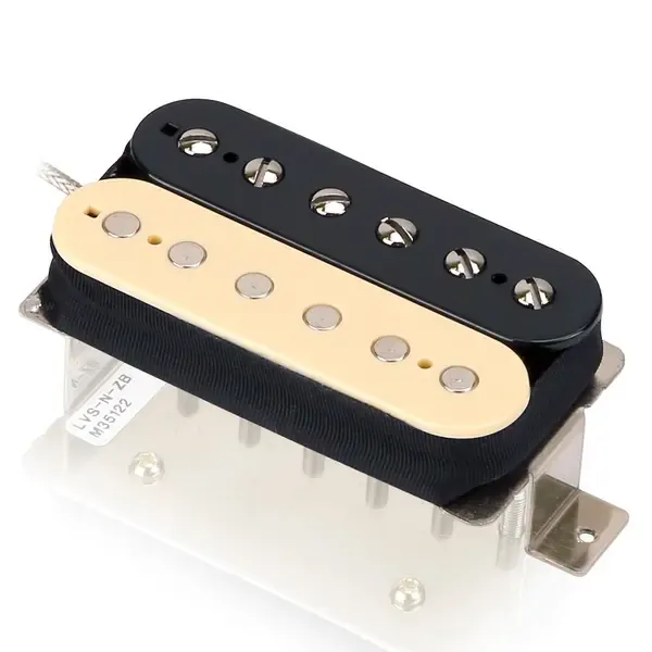 Звукосниматель для электрогитары Roswell Pickups LVS-B Alnico II Humbucker Bridge Zebra