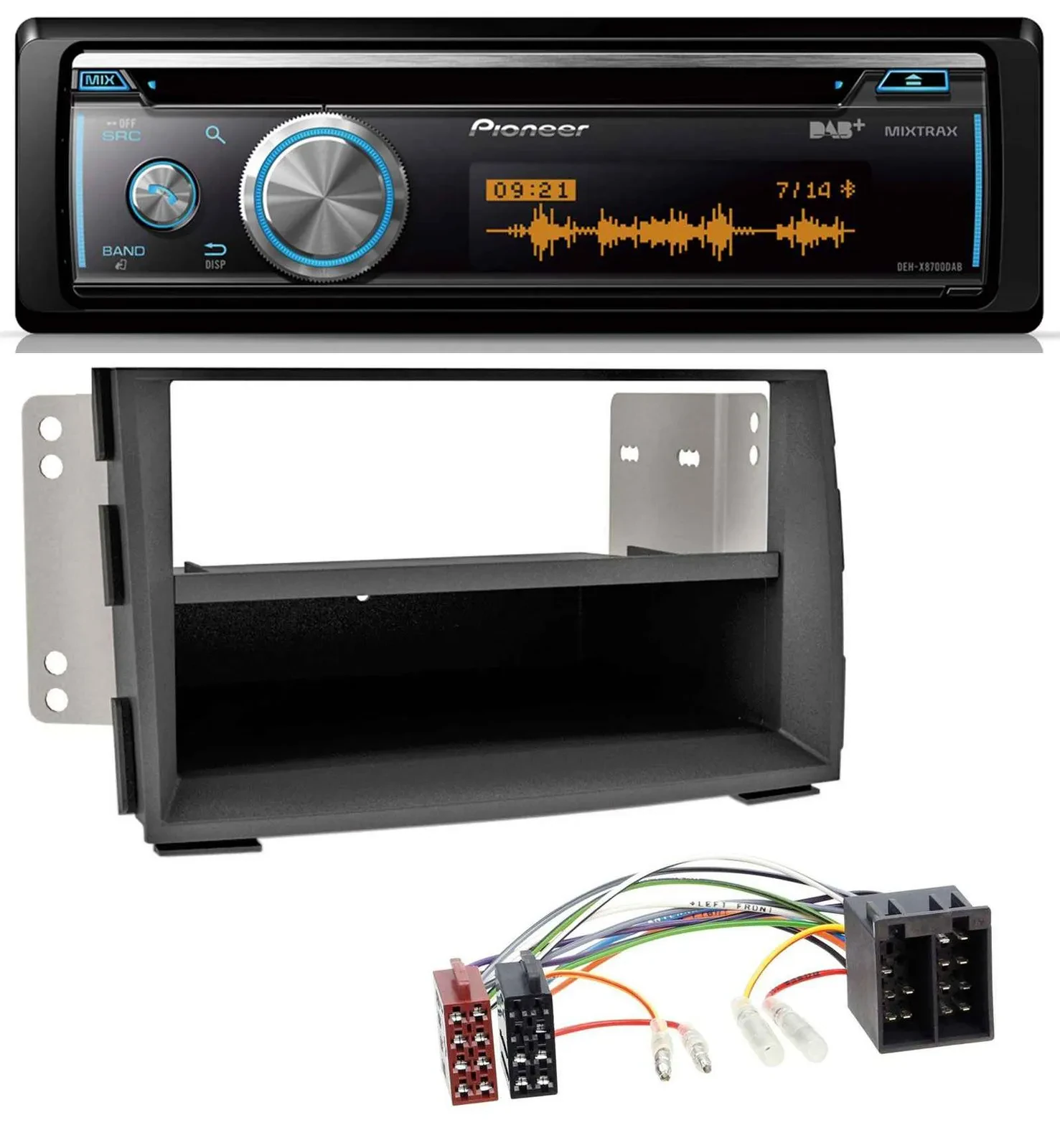 Автомагнитола для Kia Venga (YN, с 2009) Pioneer MP3 DAB USB CD Bluetooth