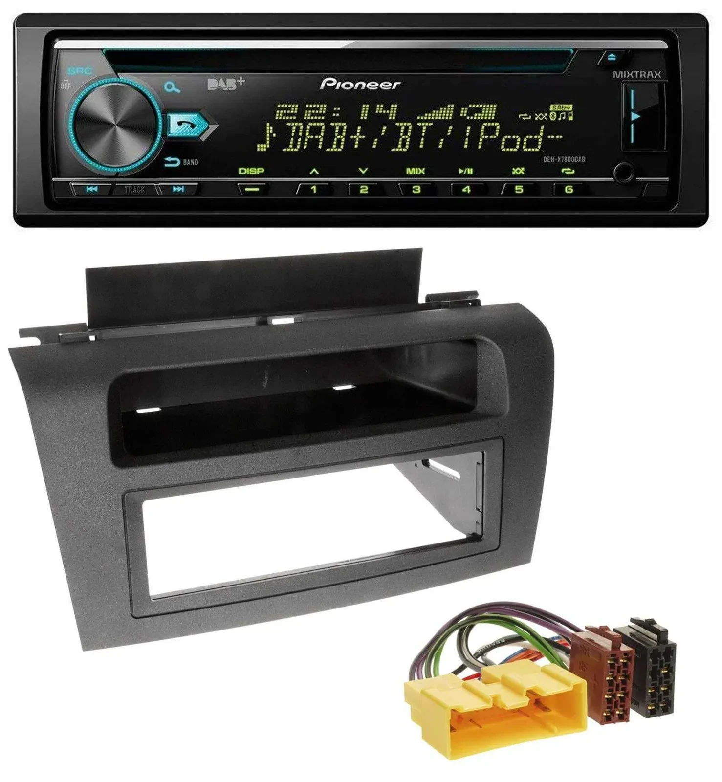 Автомагнитола для Mazda 3 (2004–2008) Pioneer DAB, MP3, CD, USB, Bluetooth