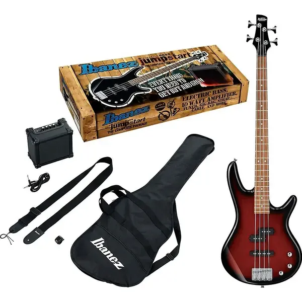 Бас-гитара Ibanez IJSR190N Electric Bass Jumpstart Pack Walnut Sunburst
