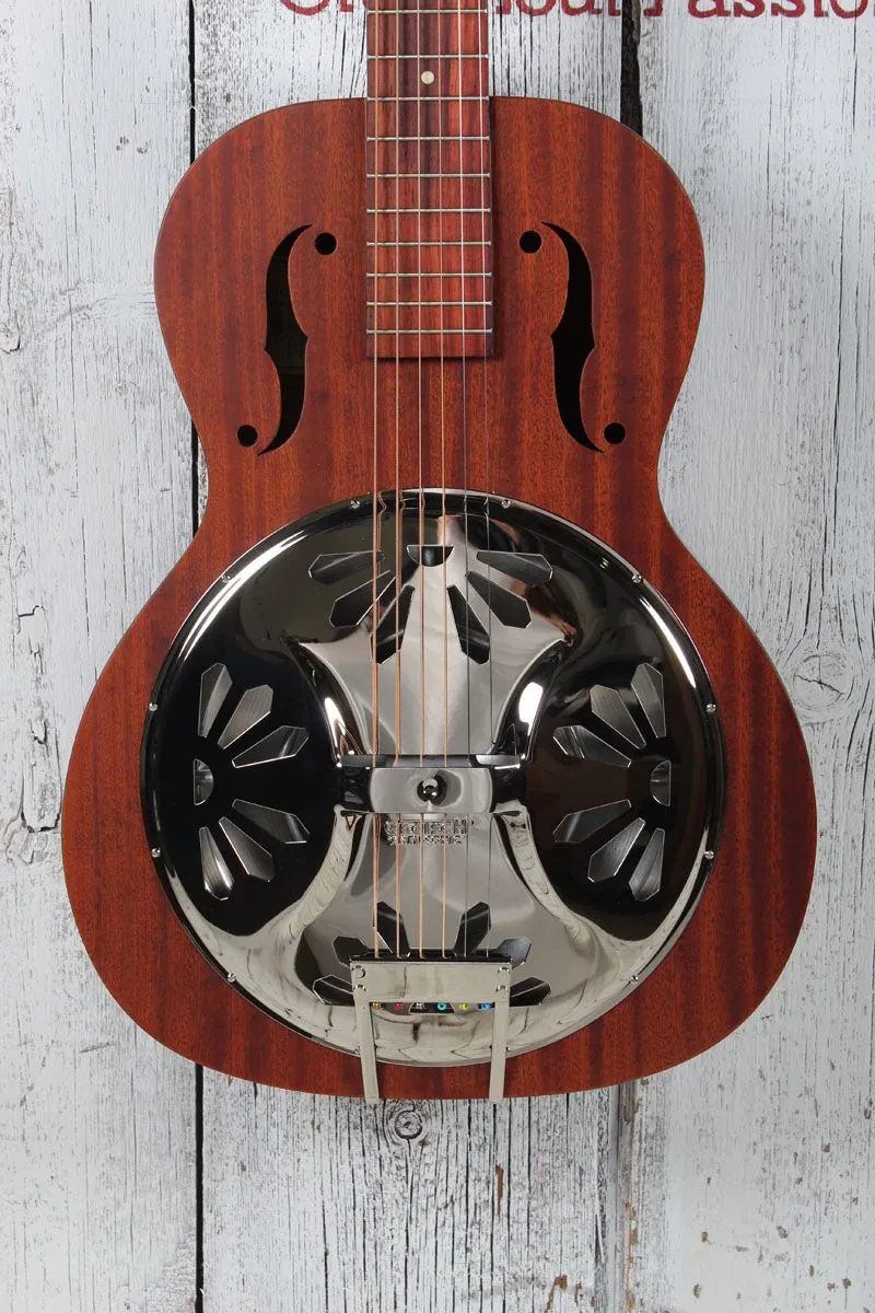 Gretsch G9200 Boxcar Round Neck Acoustic Resonator Guitar Natural Semi Gloss