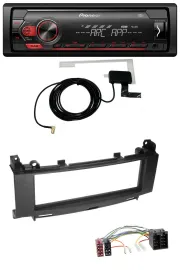 Pioneer 1DIN USB DAB MP3 AUX Autoradio für Mercedes B-Klasse W245 A-Klasse W176