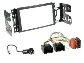 Radioeinbauset Doppel DIN Autoradio für Chevrolet Corvette Uplander 05-13