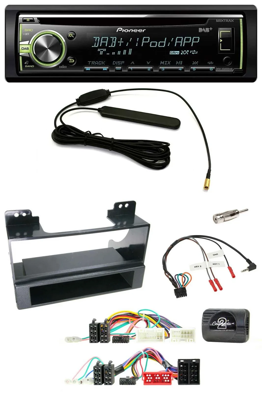 Pioneer MP3 USB CD DAB Lenkrad Autoradio für KIA Carnival II VQ 2006-2011