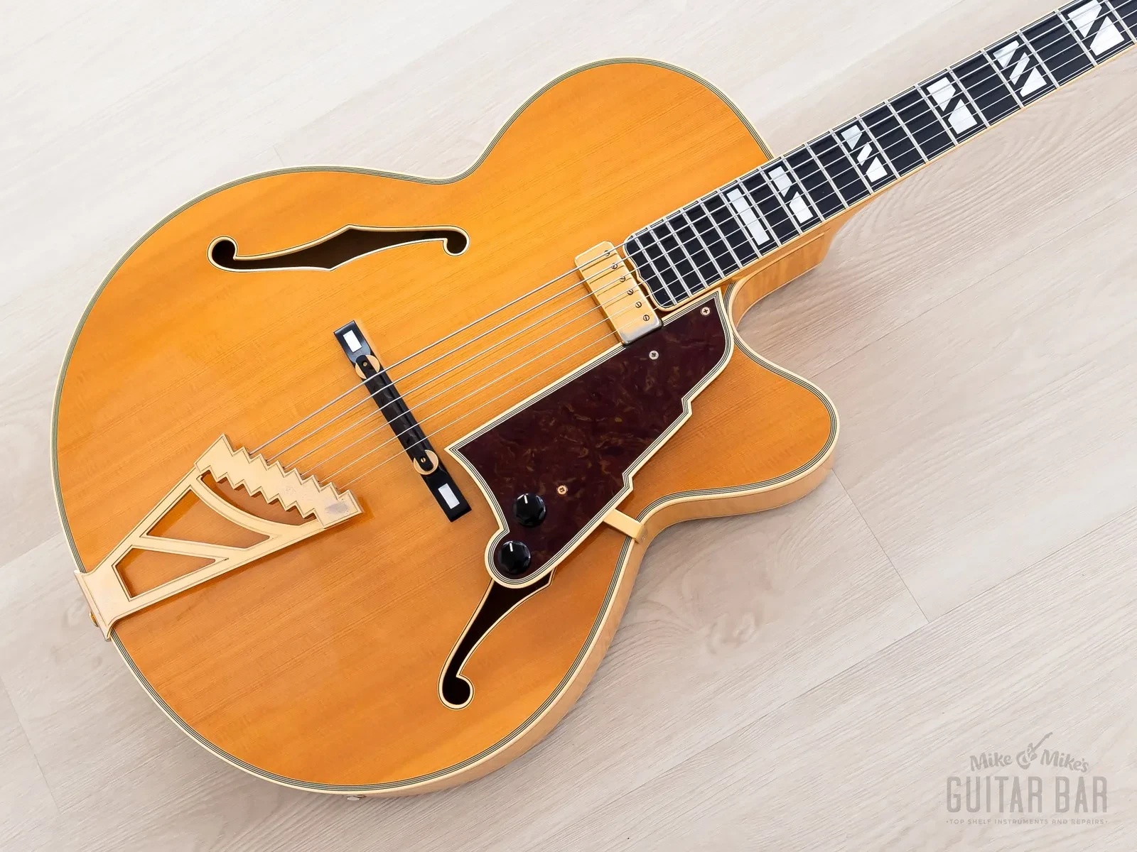 2000 D'Angelico New Yorker NYL-1PN Natural Acoustic Electric Archtop w/ Case