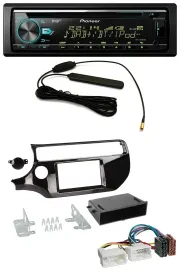 Автомагнитола для Kia Rio (UB) с 2015 Pioneer CD/MP3, AUX, DAB, USB, черный (piano black)