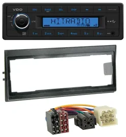 VDO AUX 1DIN MP3 USB Autoradio für Volvo 740, 760 (1982-1992)