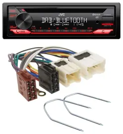 Автомагнитола для Nissan Pathfinder 96–03, Quest 93–02 JVC CD, DAB, USB, Bluetooth, MP3