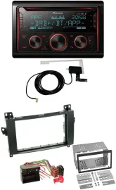 Pioneer 2DIN MP3 DAB USB CD Bluetooth Autoradio für Mercedes Viano Vito W639 06-
