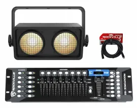 Светодиодный прибор Chauvet DJ Shocker 2 COB LED с DMX-пультом и кабелем