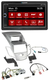 Blaupunkt 2DIN USB DAB Lenkrad Bluetooth TMC Navigation für Ford Fiesta 2010-17
